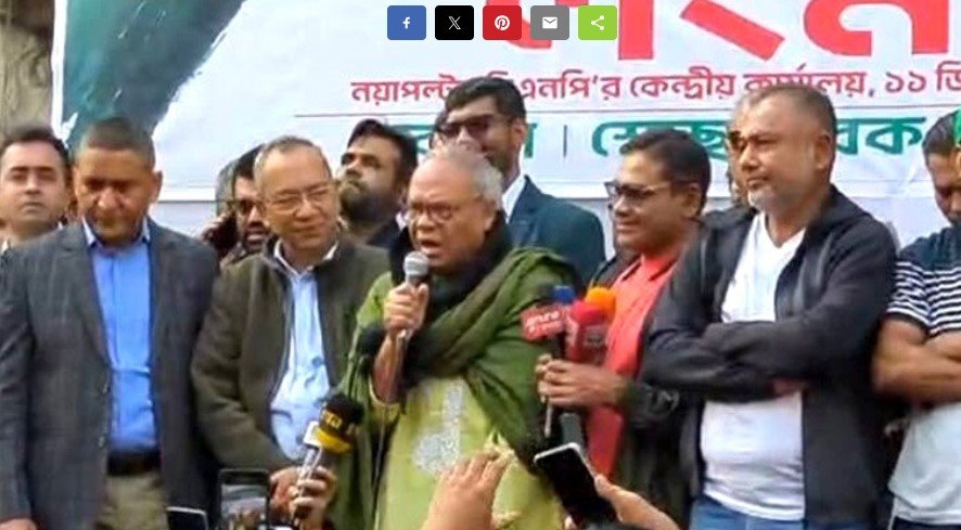 পিন্ডি থেকে স্বাধীনতা এনেছি দিল্লির কাছে আত্মসমর্পণের জন্য নয়: রিজভী